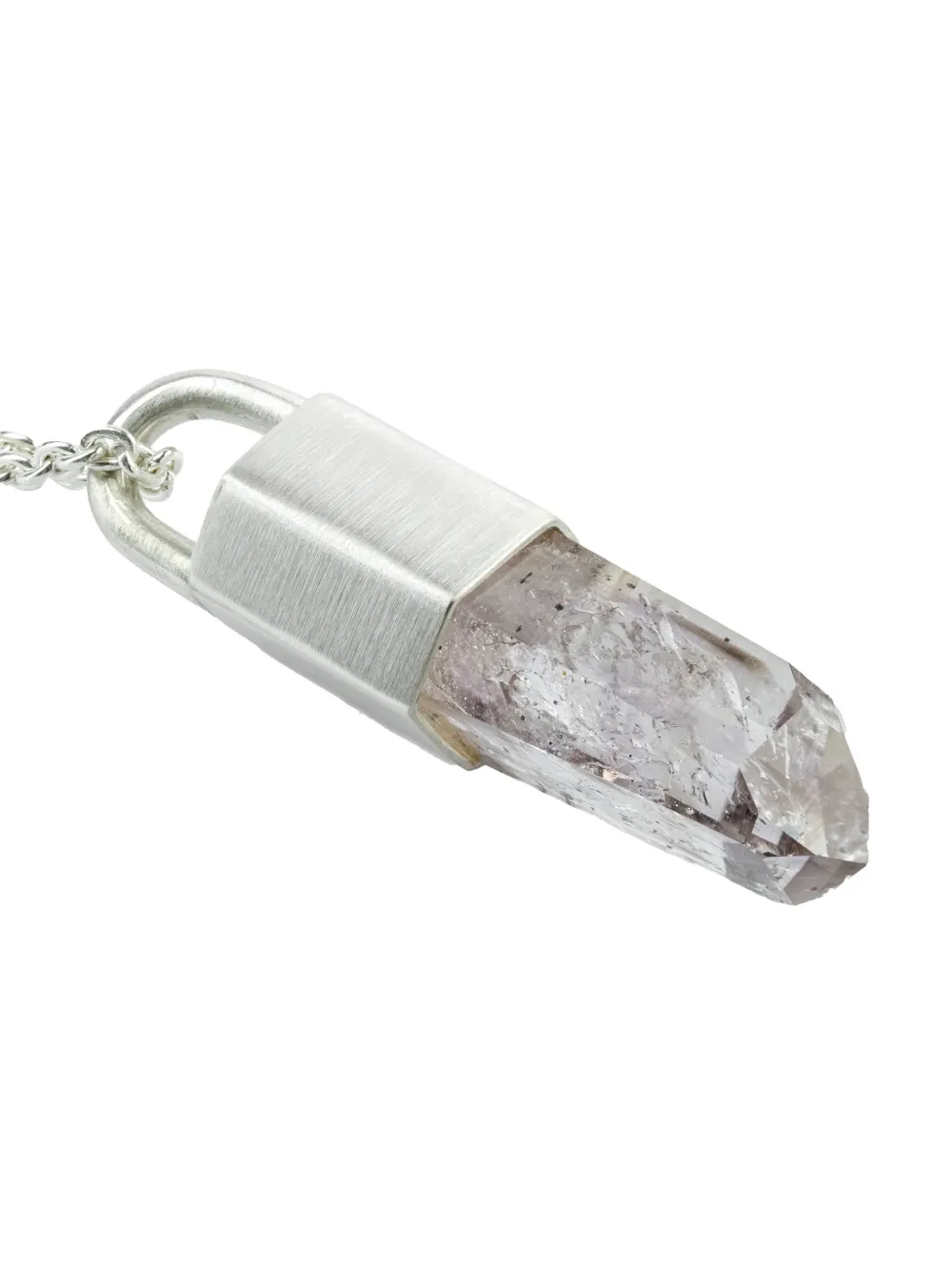 Parts Of Four Talisman Necklace In Metallic