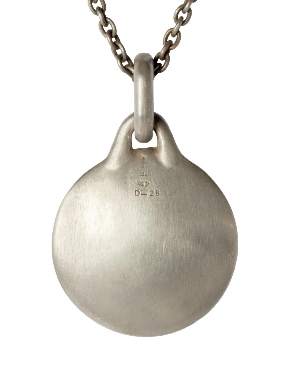 Parts Of Four Sterling Silver Disk Amethyst Necklace In Metallic