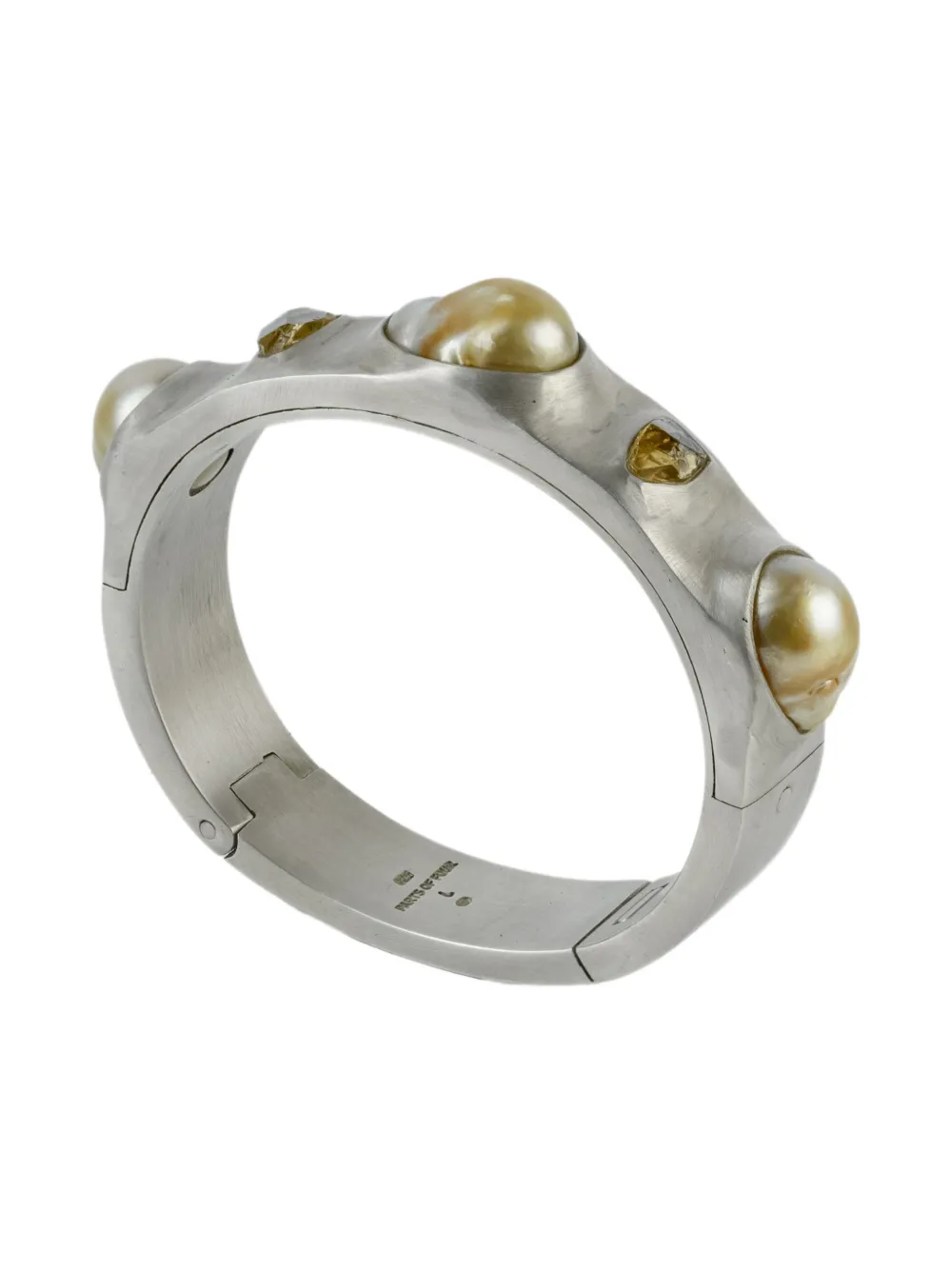 Parts Of Four Sistema Sterling Silver Bracelet In Metallic