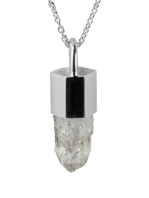 Parts of Four sterling silver Talisman amethyst necklace