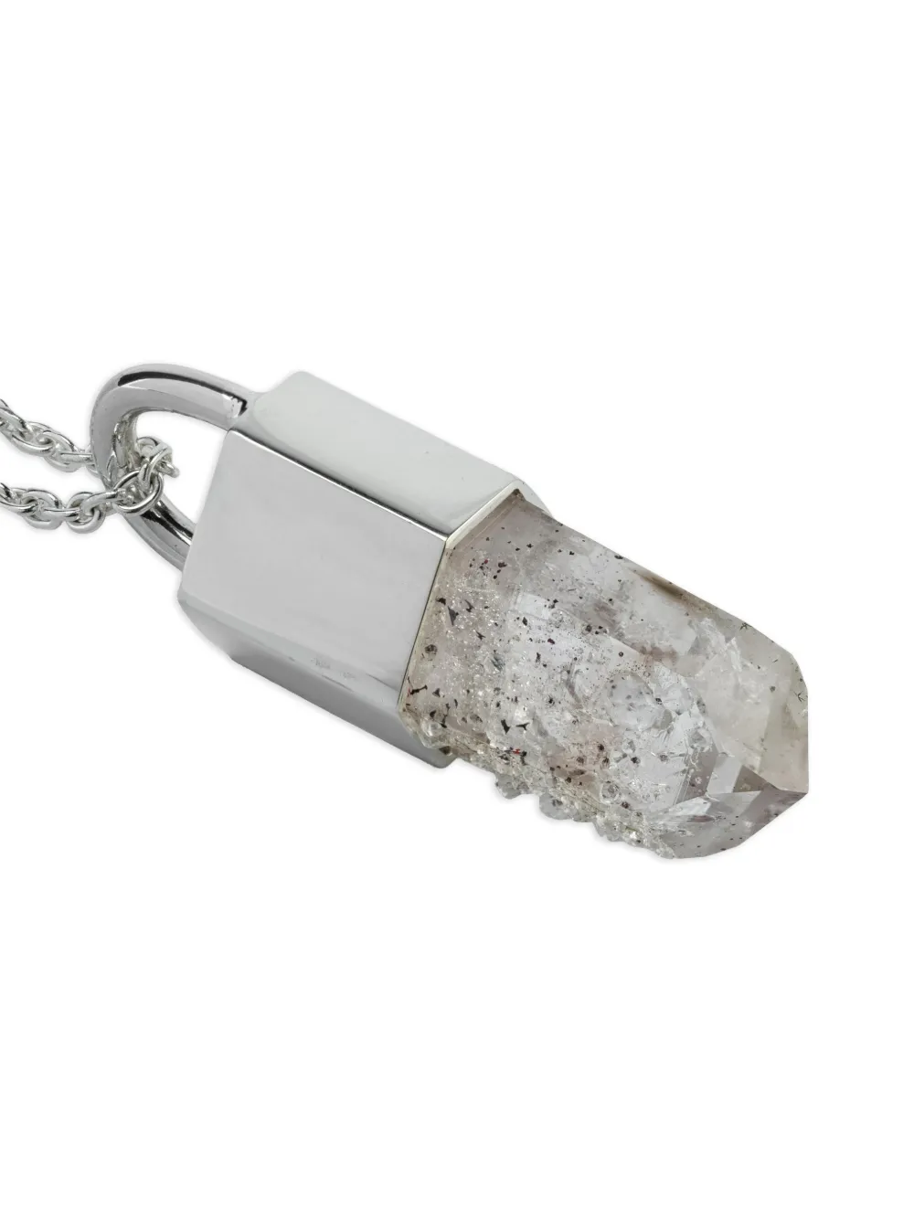 Sterling Silver Talisman Amethyst Necklace