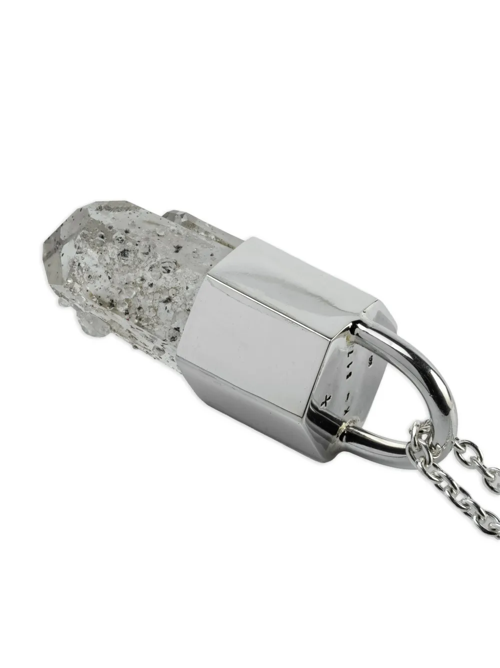 Sterling Silver Talisman Amethyst Necklace