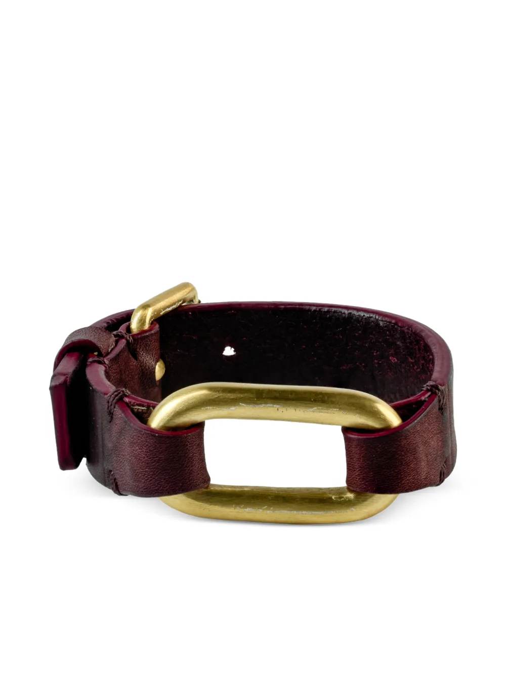 Parts of Four pulsera Link Gauntlet en plata de ley | rojo | Image 1