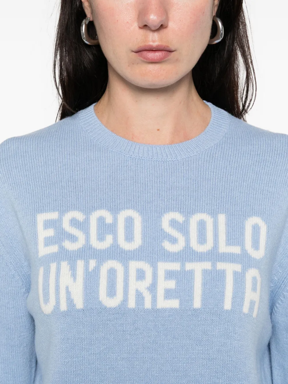 MC2 Saint Barth New Queen trui met ronde hals Blauw