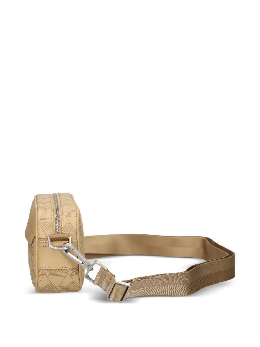  Lacoste Mini Logo-print Crossbody Bag - Neutrals 