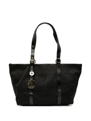 Fendi Pre-Owned 2000-2026 ズッキーノ コーテッドキャンバス スーパー 