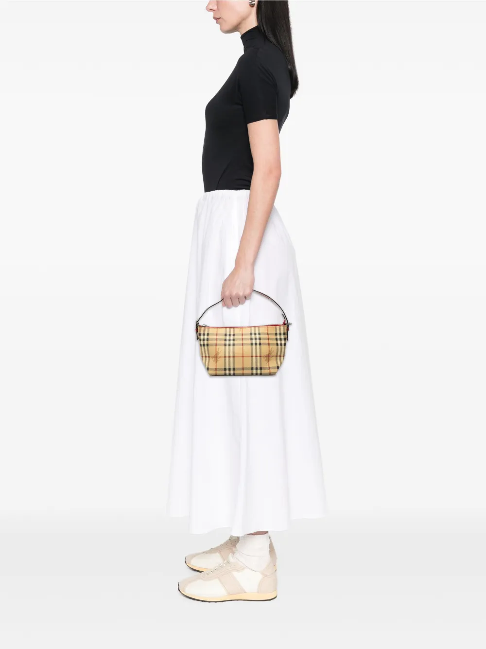 Burberry Pre-Owned 2000-2017 Haymarket Check Coated Canvas handbag | Pre-Owned | Image 2