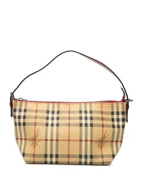 Burberry Pre-Owned bolsa de mano Haymarket Check Coated Canvas 2000-2017