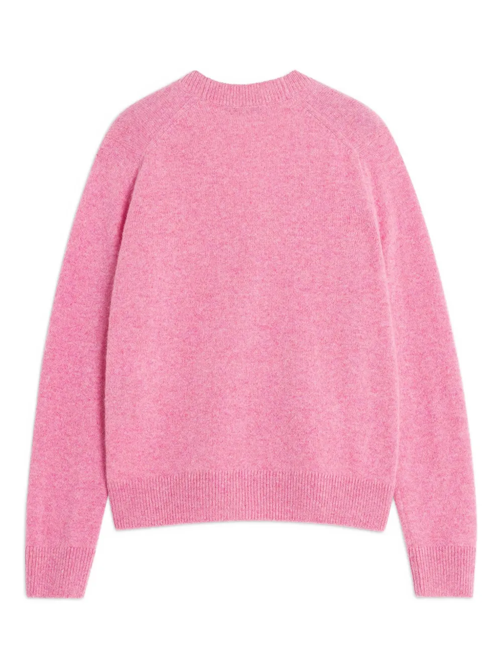 Maison Kitsuné Baby Fox Pocket Cardigan In Pink