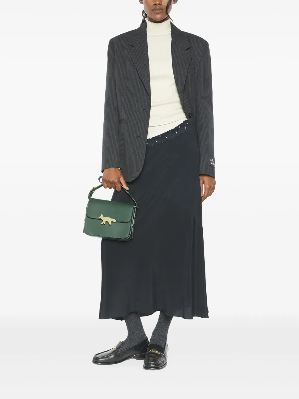 Maison Kitsuné Midi-rok Zwart