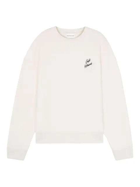 CAFÉ KITSUNÉ logo sweatshirt