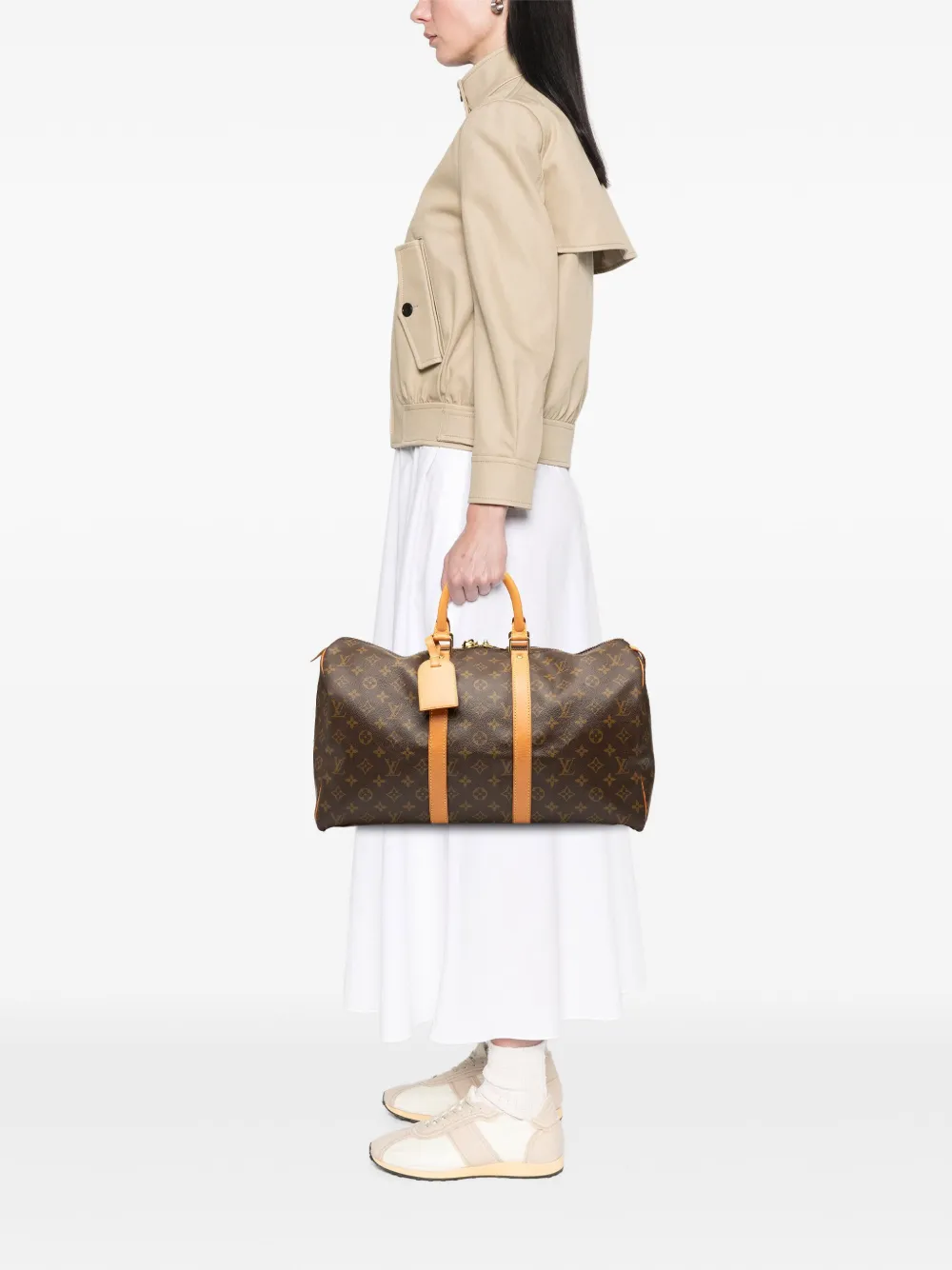 Louis Vuitton Pre-Owned 1995 Monogram Keepall 45 travel bag | Pre-Owned | Image 2