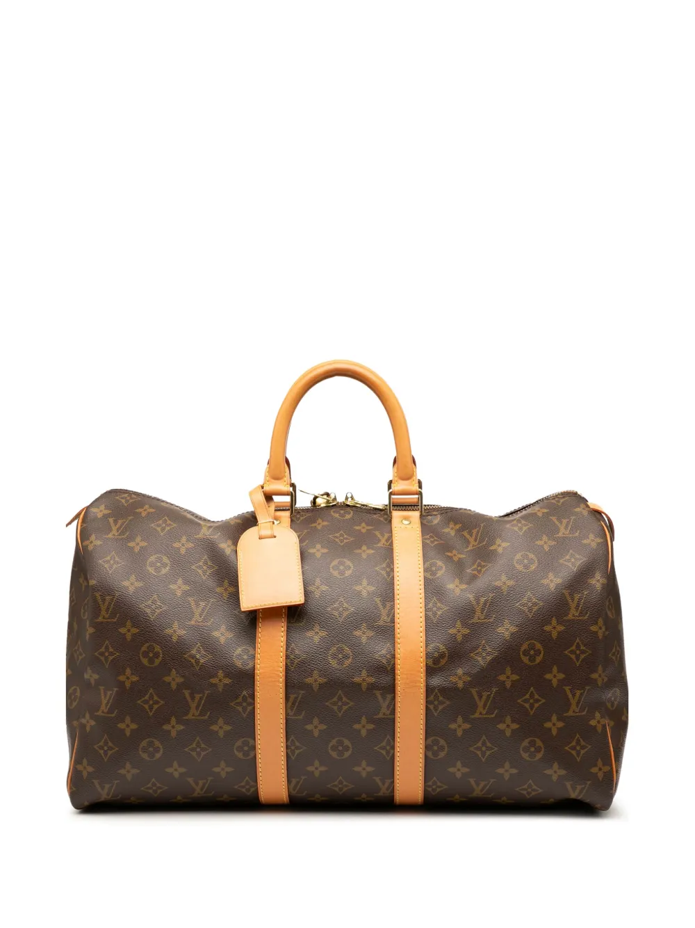 Louis Vuitton Pre-Owned 1995 Monogram Keepall 45 travel bag - ブラウン Louis Vuitton Pre-Owned 1995 Monogram Keepall 45 travel bag - ブラウン