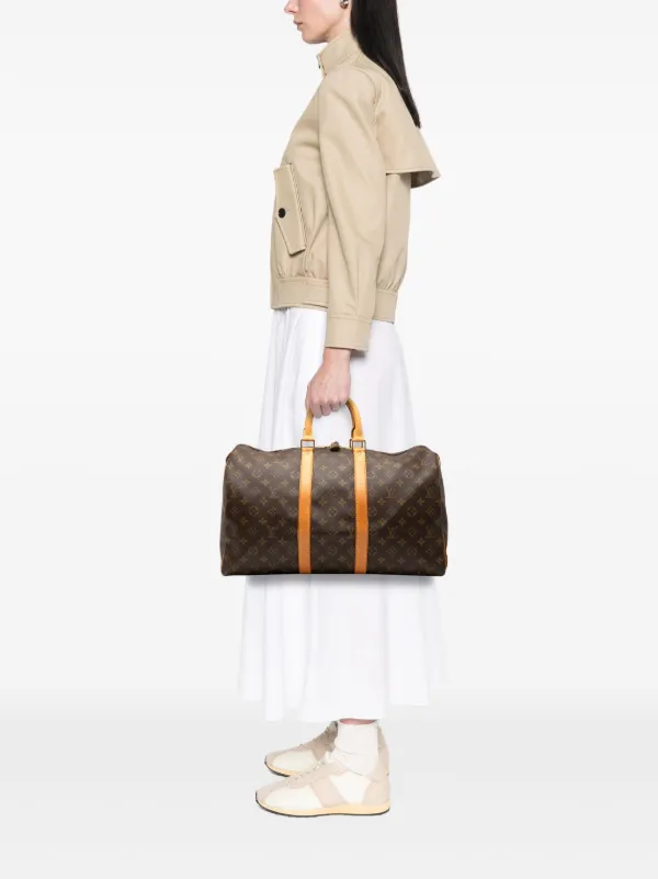 LOUIS VUITTON モノグラム　キーポル45ボストンバッグ Louis Vuitton Pre-Owned 1998 モノグラム キーポル 45 ボストンバッグ