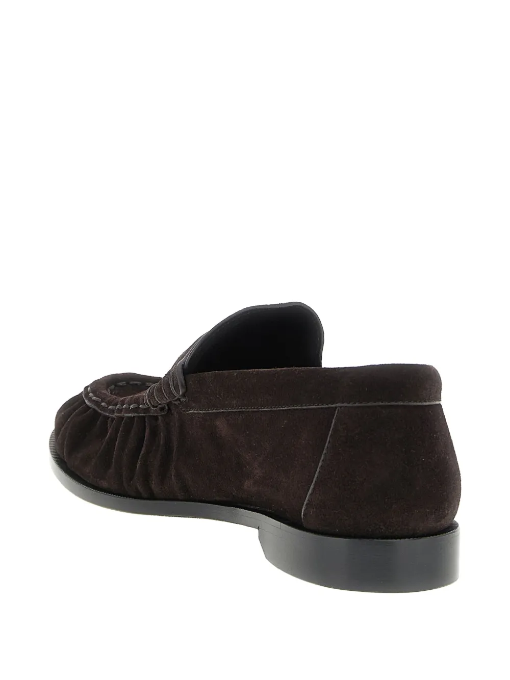 Saint Laurent Le Loafer Suede Loafers In Multi