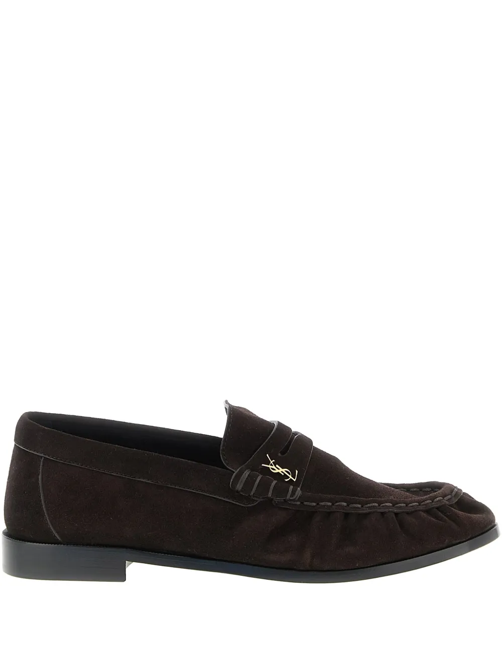 Saint Laurent Le Loafer Suede Loafers In Multi