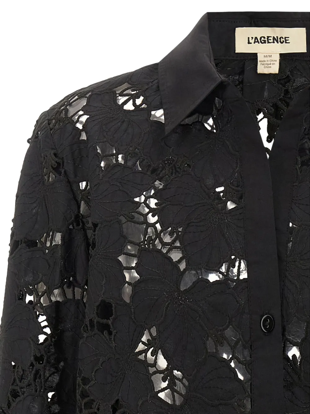 L'agence Seychelle Shirt In Black