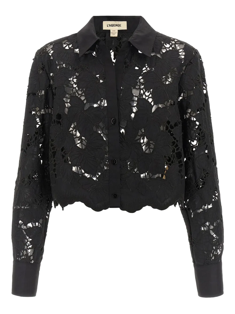L'agence Seychelle Shirt In Black