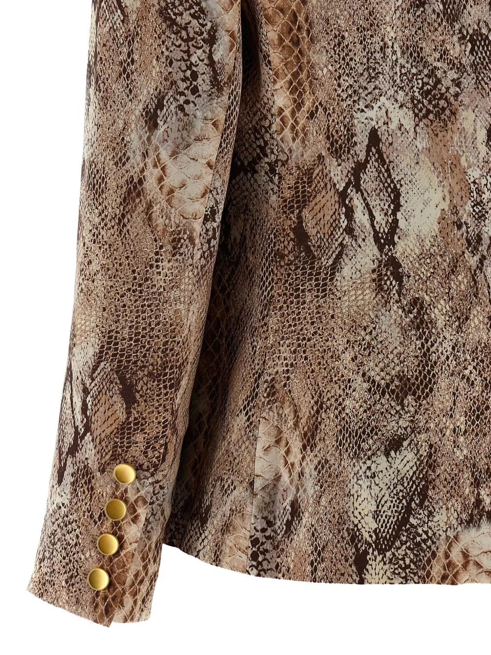 L'Agence Colin blazer met dubbele rij knopen Bruin