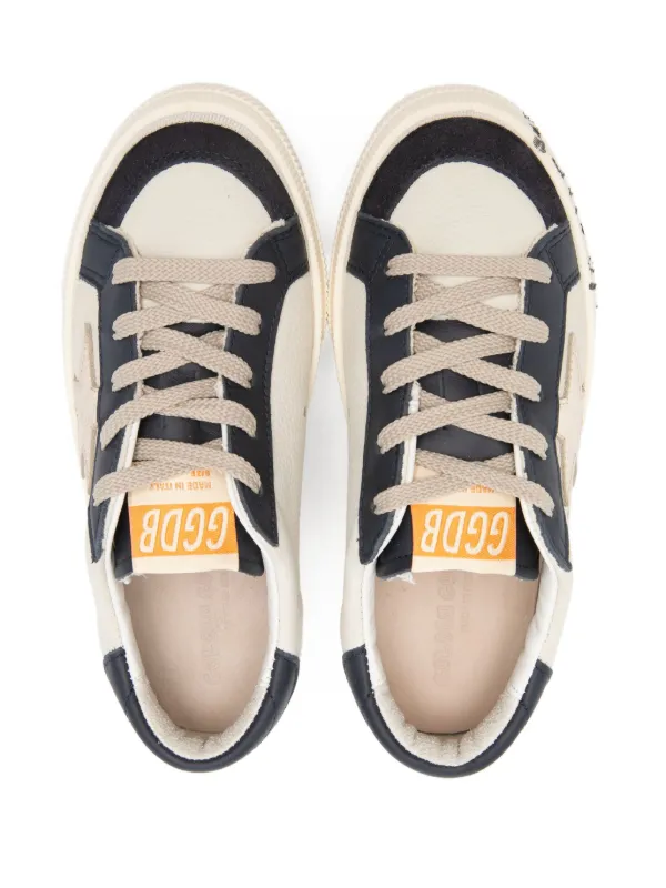 Golden Goose Kids May Sneakers | Neutrals | FARFETCH