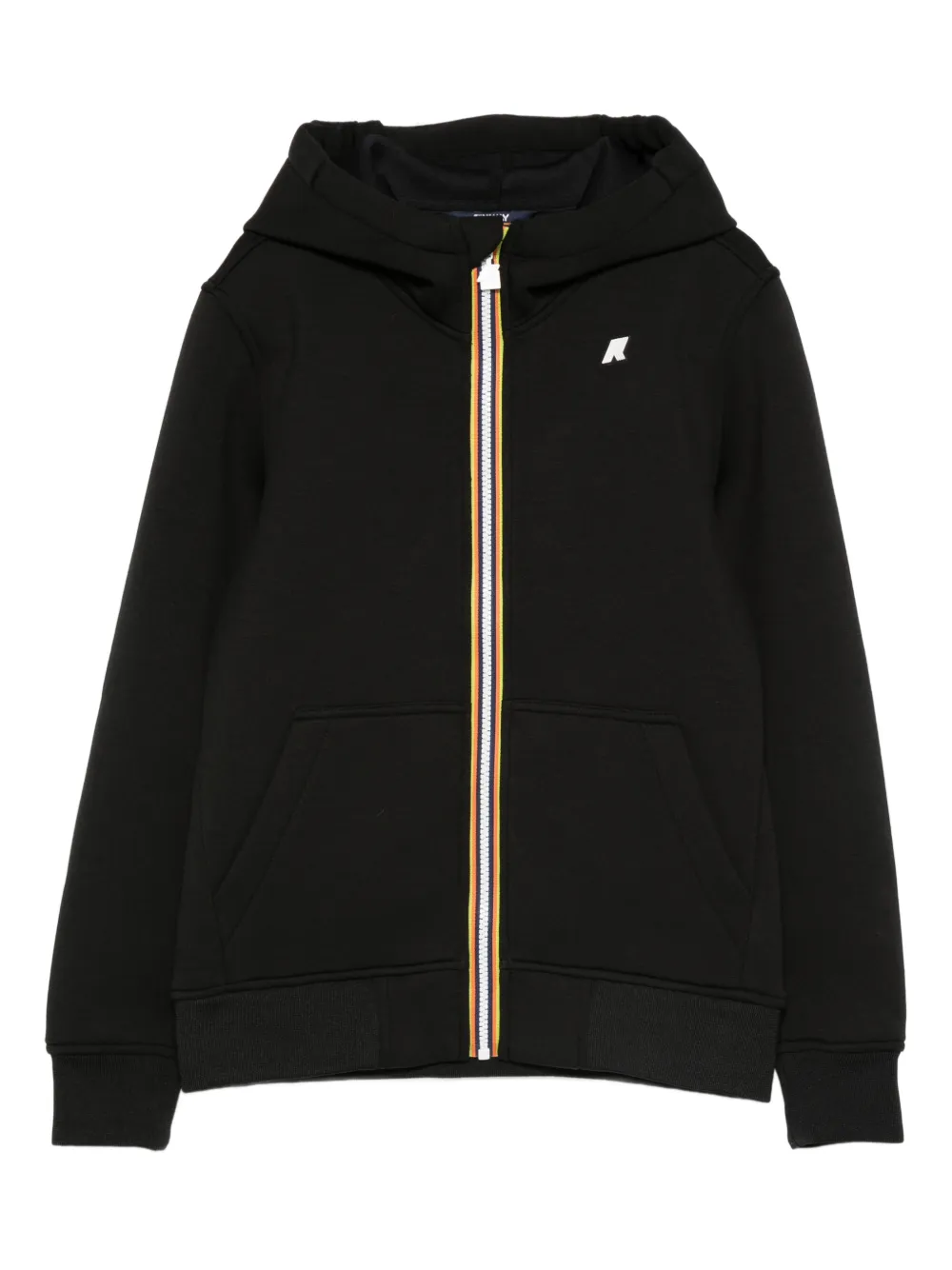 K-Way hoodie zippé P. Berenger Spacer | noir | Image 1