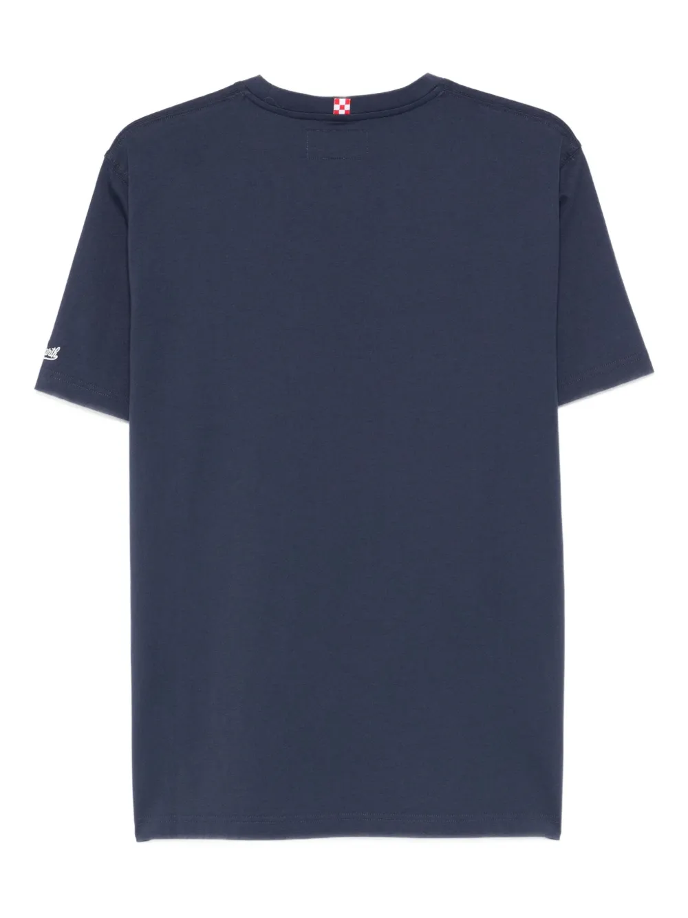 MC2 Saint Barth Arnott embroidered T-Shirt - Blauw