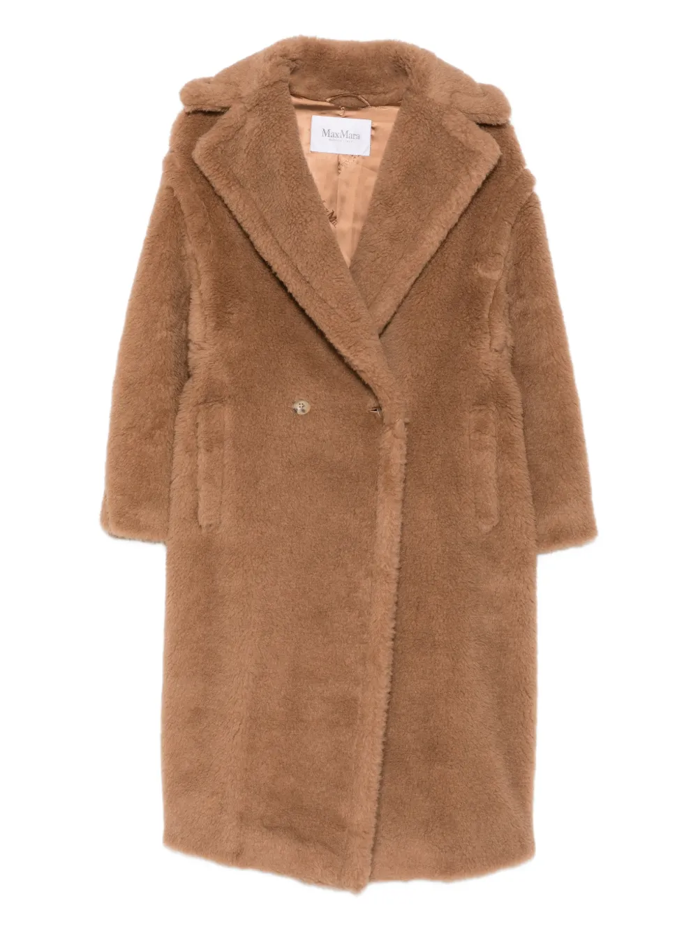 Max Mara Teddy double-breasted coat | Brown | Image 1