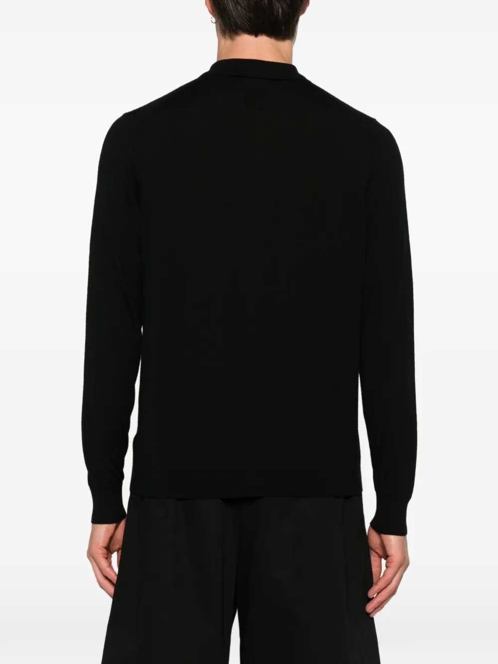 Diktat Buttoned Cardigan In Black