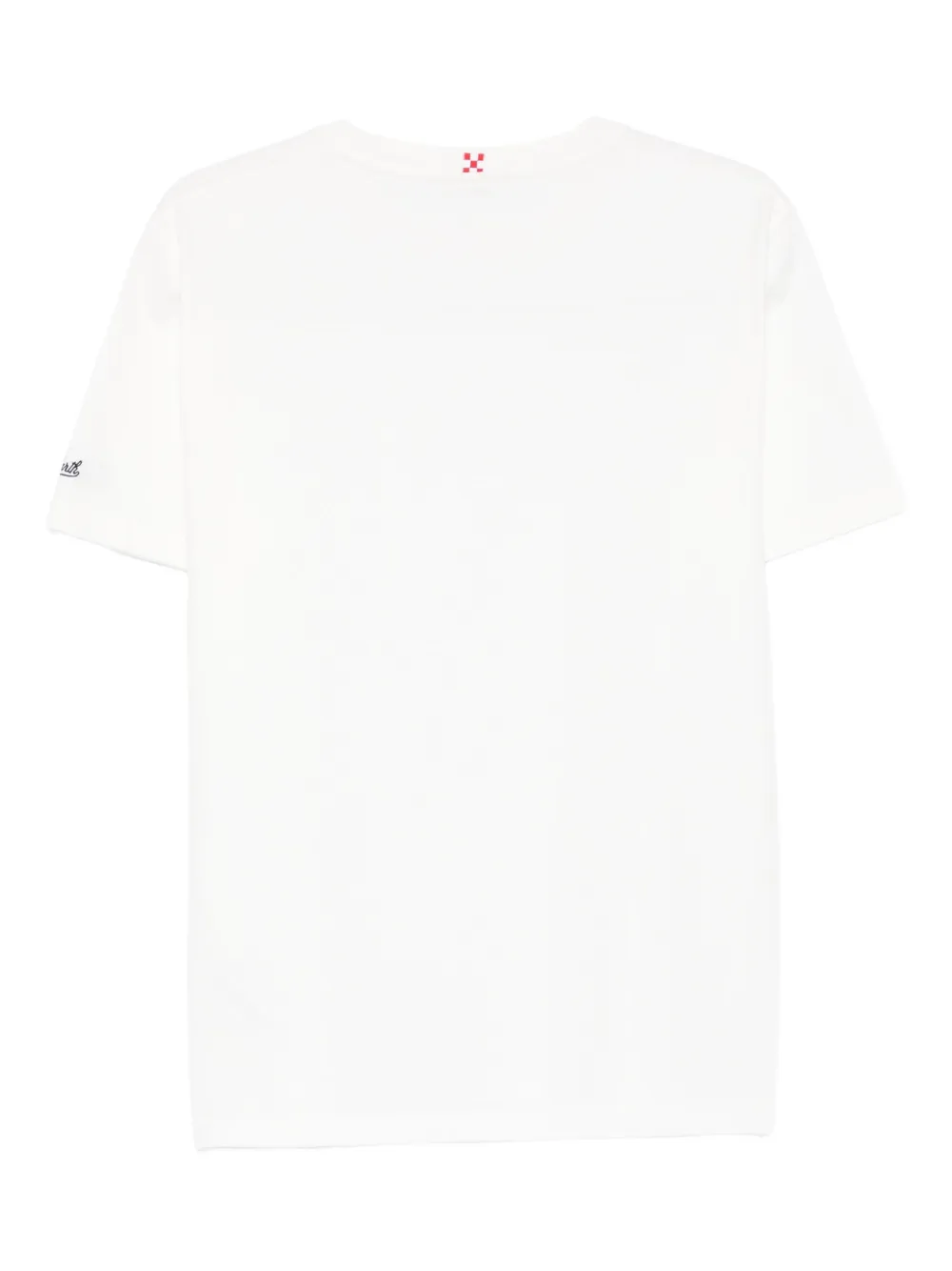 MC2 Saint Barth Arnott embroidered T-shirt - Wit