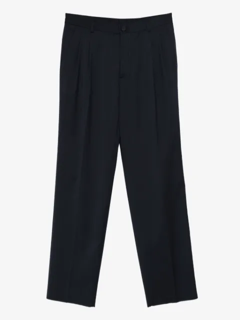 Manuel Ritz pantalon à design plissé