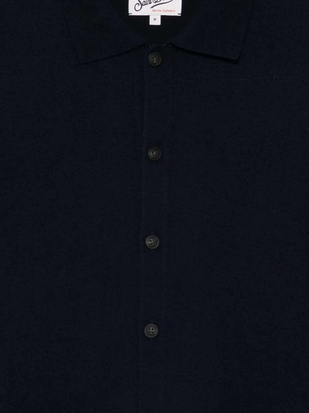 Mc2 Saint Barth Pocket Hanover Cardigan In Blue