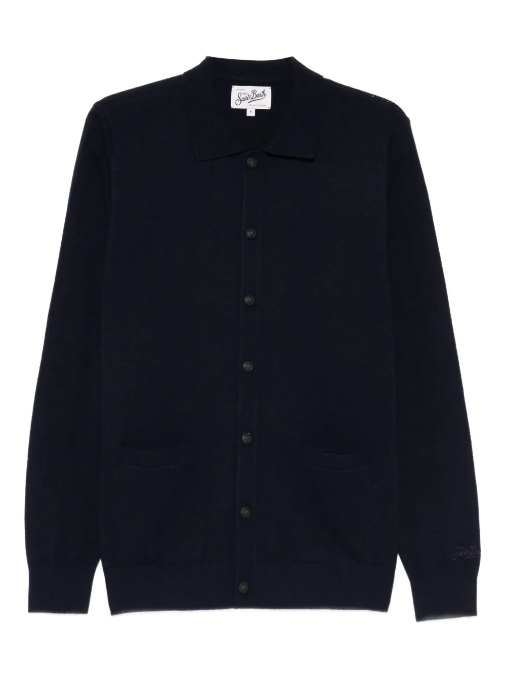 MC2 Saint Barth pocket hanover cardigan | Blue | Image 1