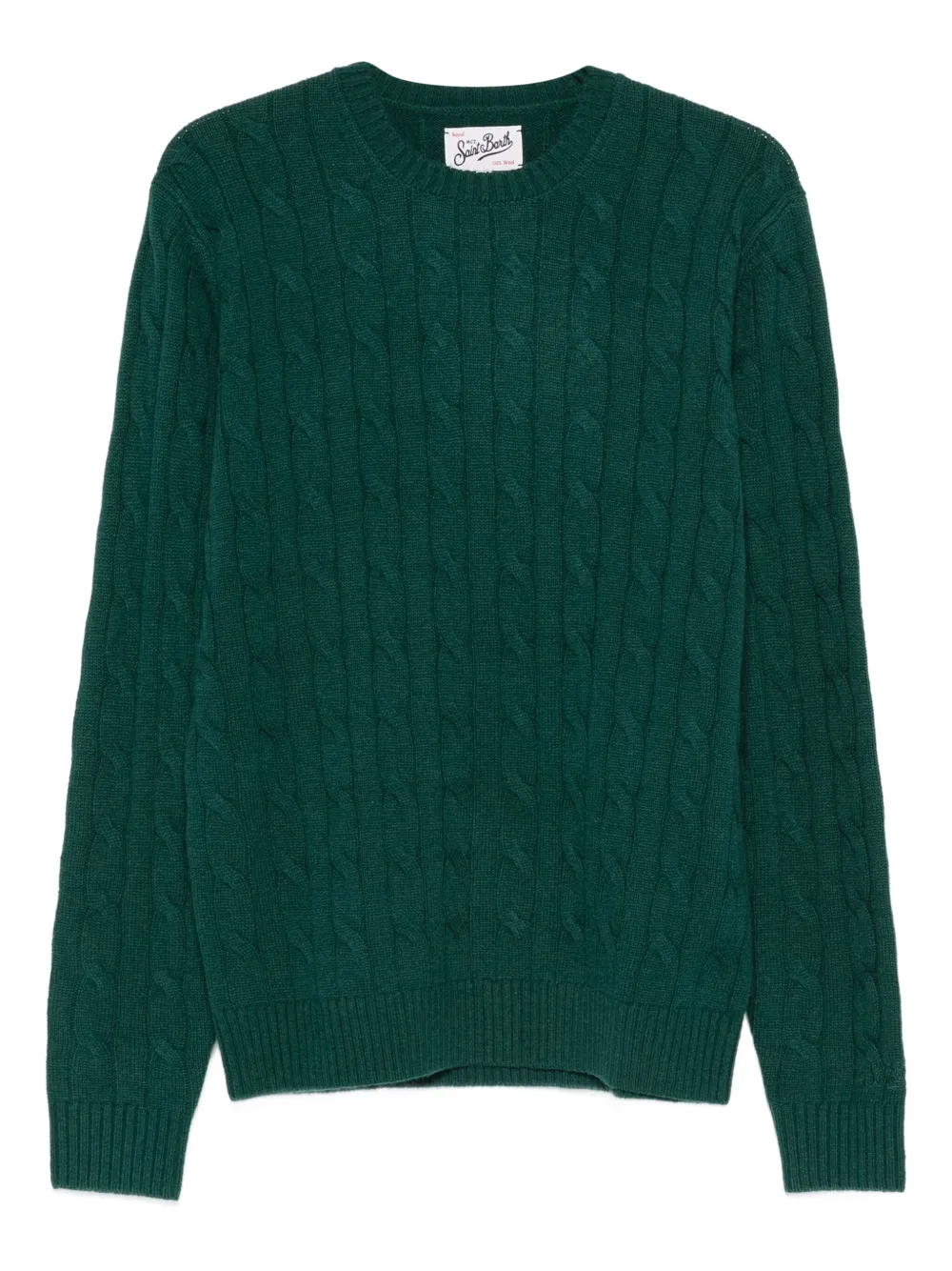 MC2 Saint Barth braid regent sweat | Green | Image 1
