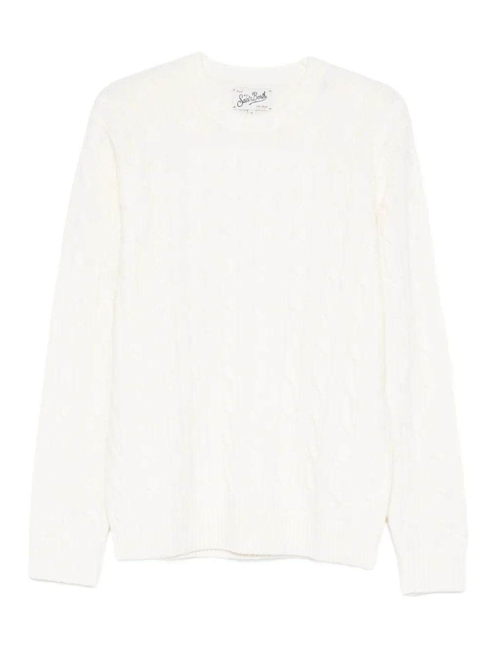 MC2 Saint Barth Regent Braid wool sweat | tons neutres | Image 1