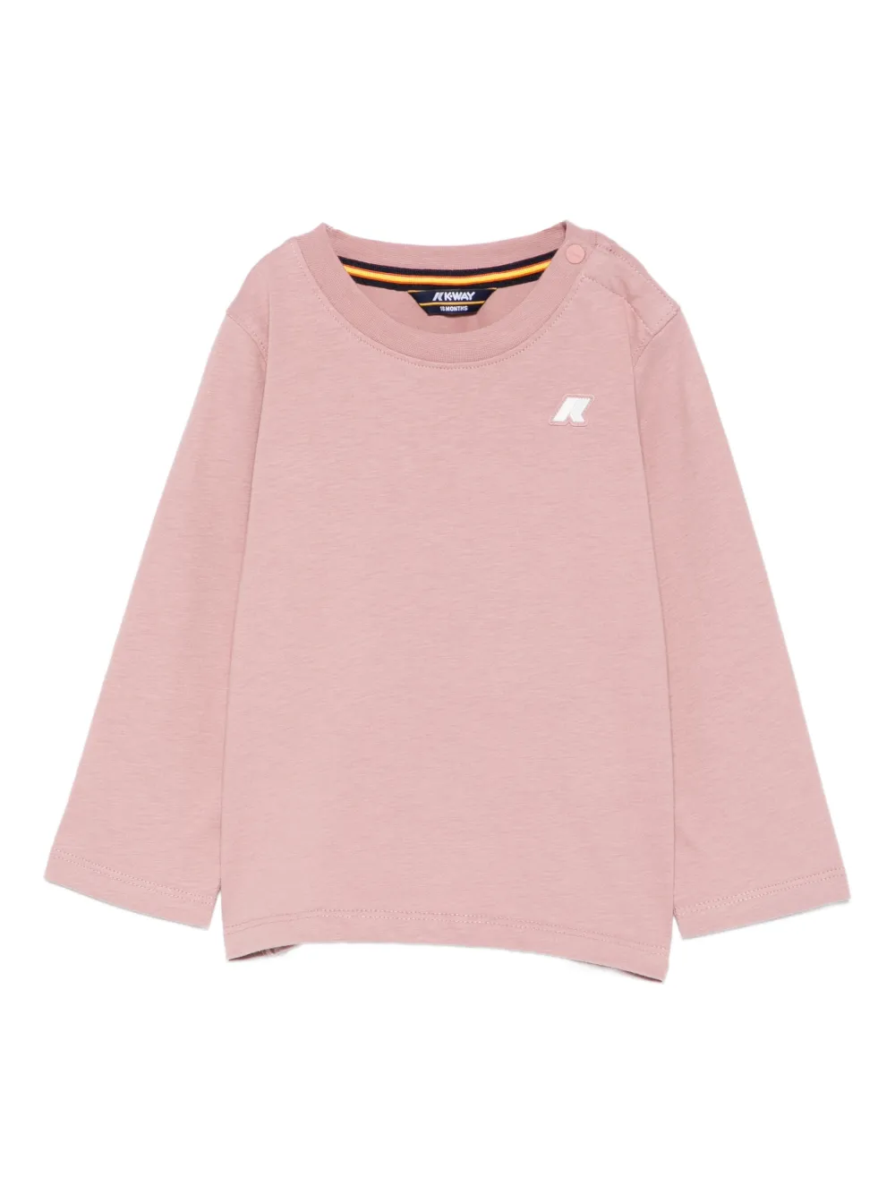 K-Way E. Elmette logo T-shirt | Pink | Image 1