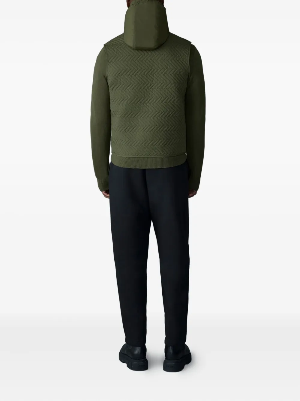 Mackage Barrett gewatteerd jack met capuchon Groen