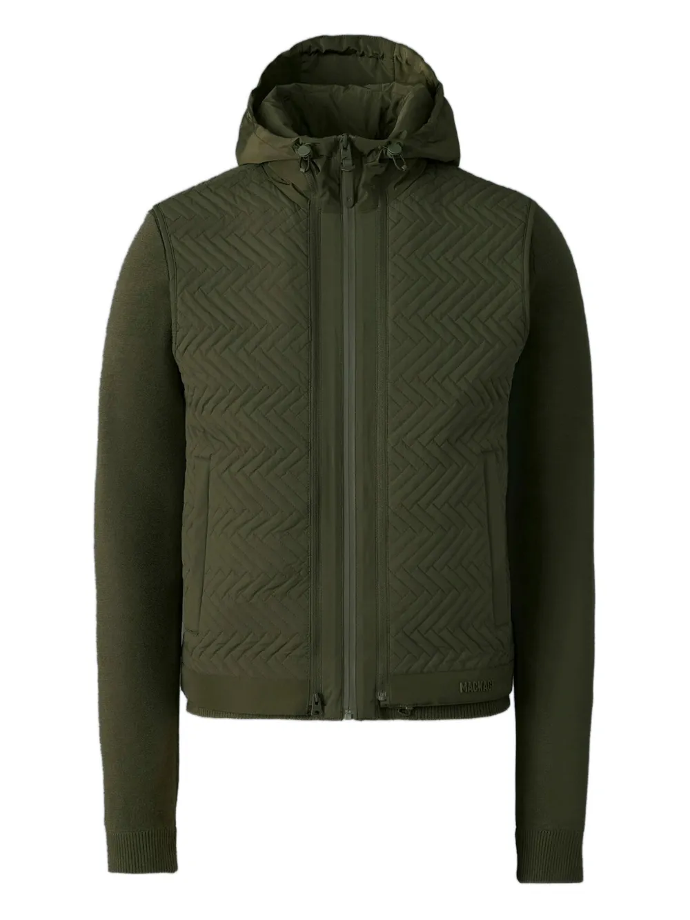 Mackage Barrett hooded quilted jacket | Green | Image 1