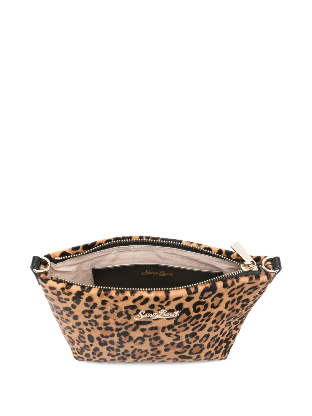 Mc2 Saint Barth Aline Brushed Leather Bag In Brown