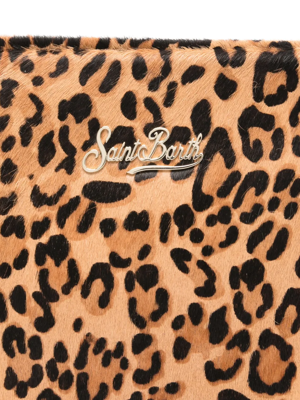 Mc2 Saint Barth Aline Brushed Leather Bag In Brown