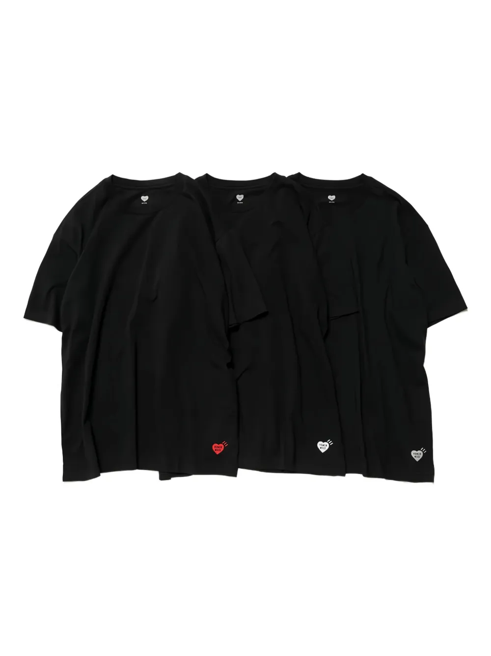 Human Made ロゴ Tシャツ セット - ブラック Human Made ロゴ Tシャツ セット - ブラック