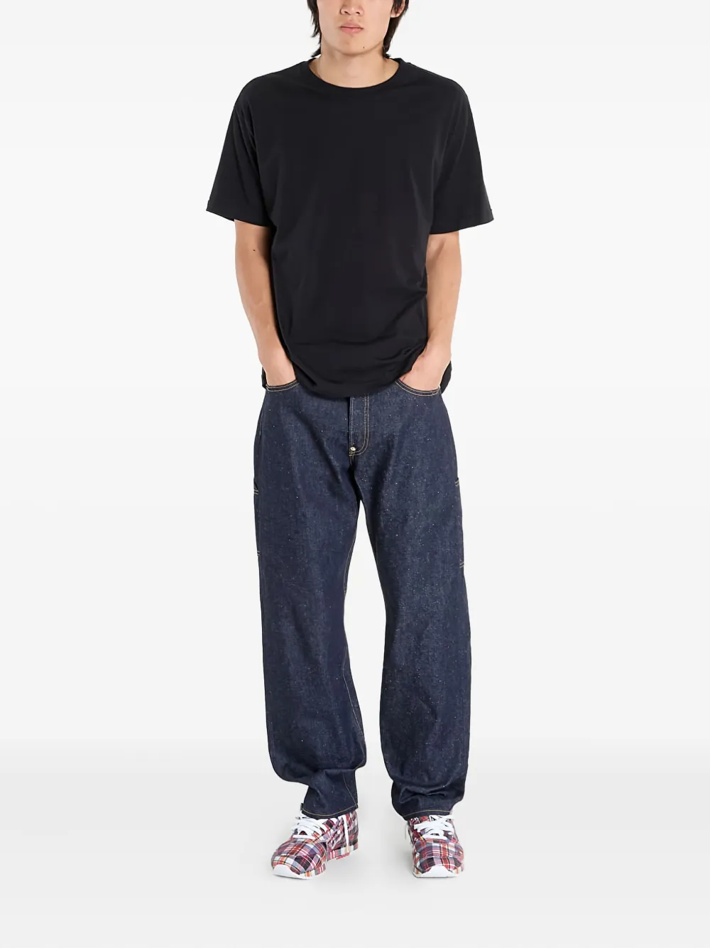 Human Made logo-patch T-shirt (pack of three) - Zwart