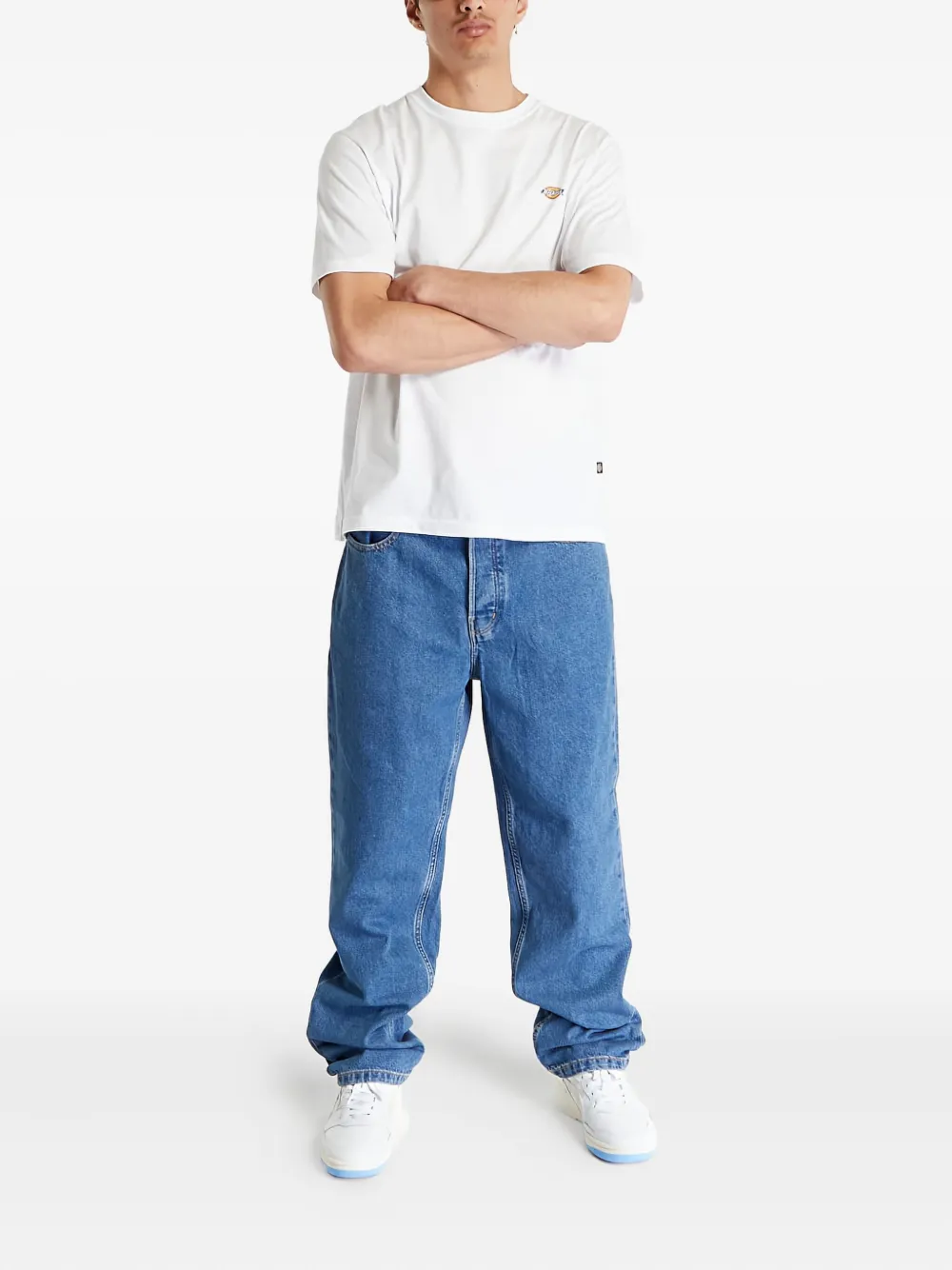 DICKIES Thomasville logo-patch jeans - Blauw