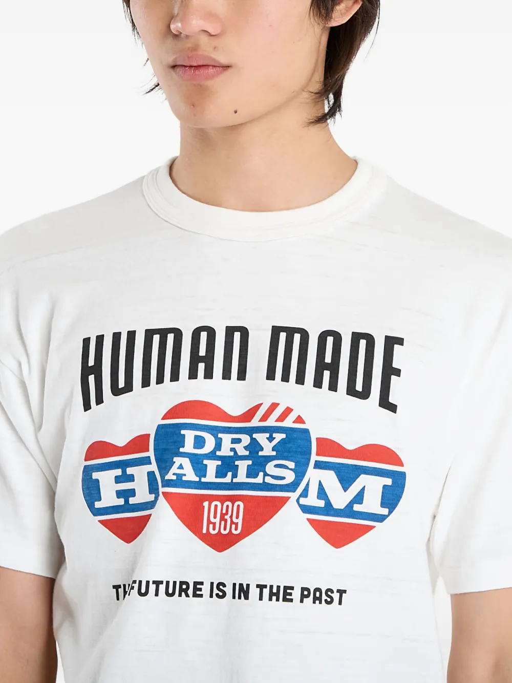 Human Made Logo-print T-shirt In White