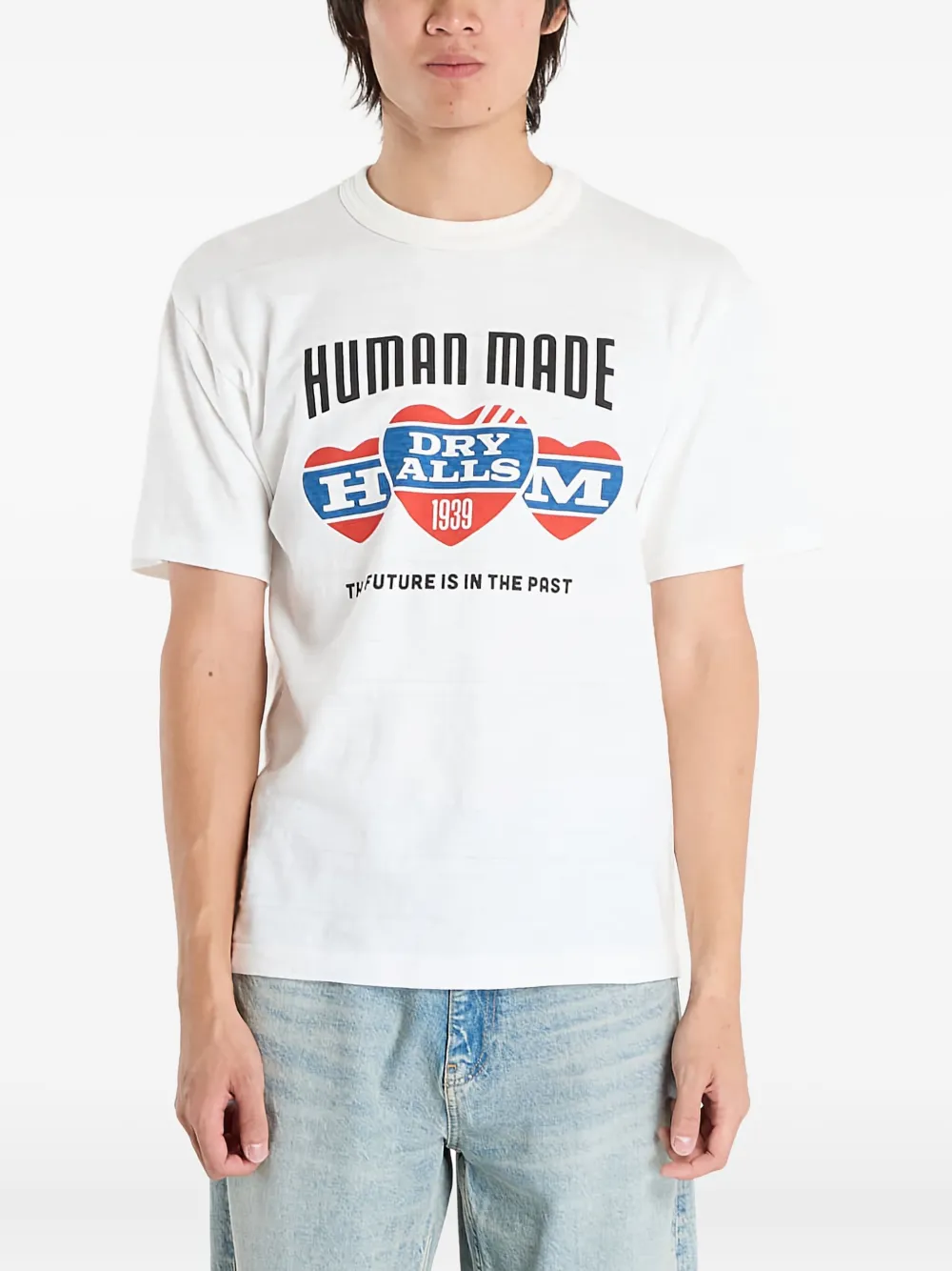 Human Made Logo-print T-shirt In White