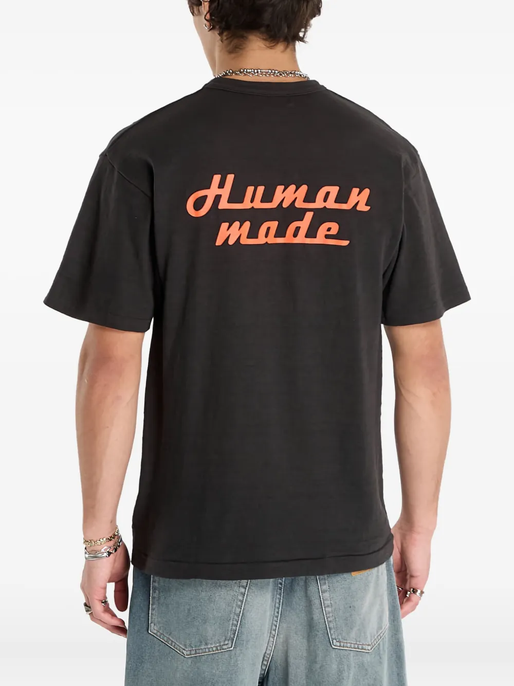 Human Made Duck-print T-shirt In Black