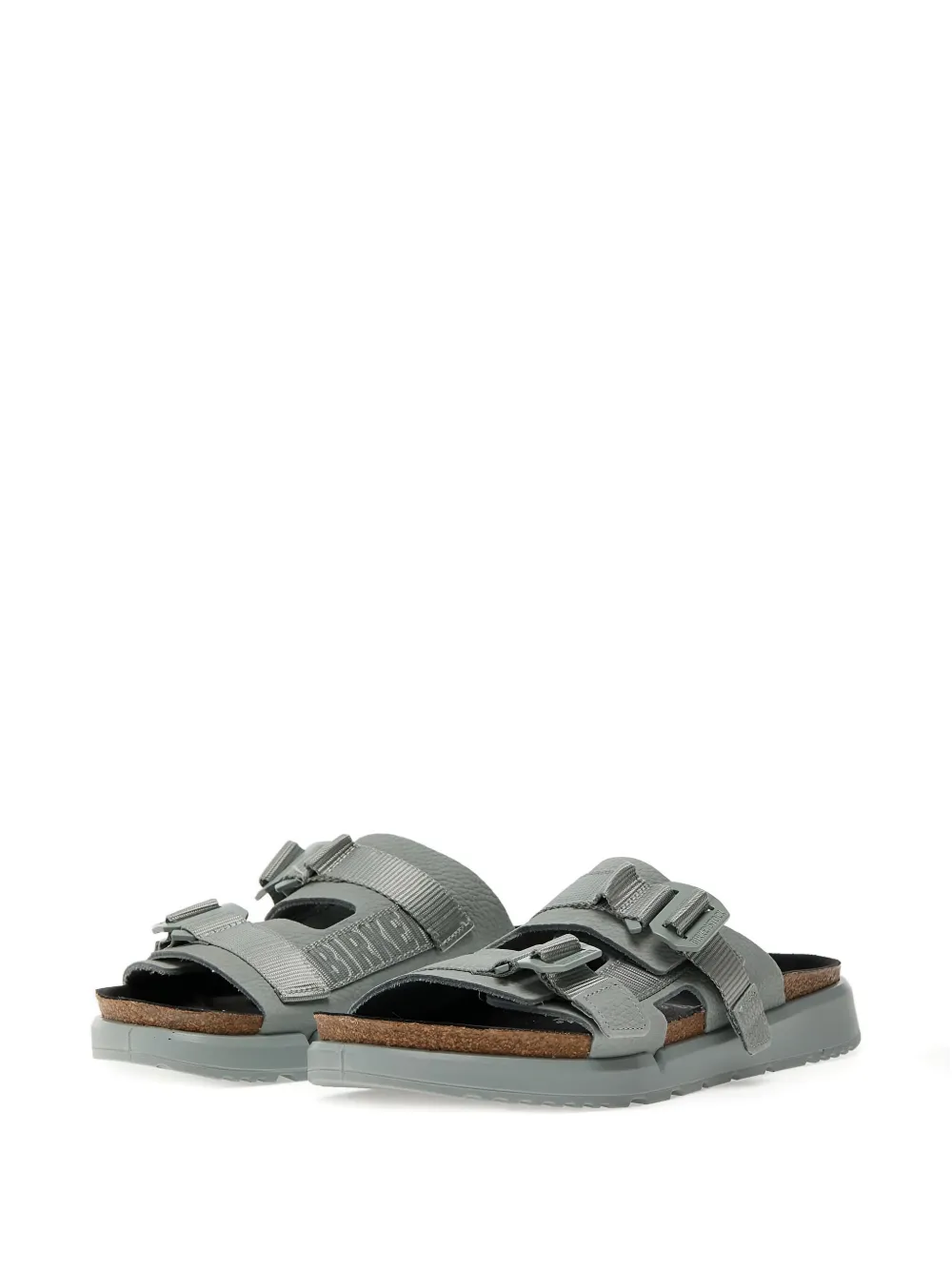 Birkenstock Shinjuku logo-detail sandals - Grijs