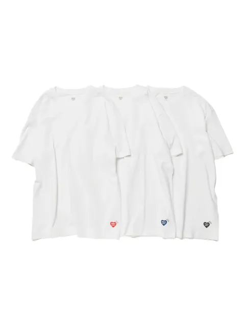 Human Made logo-patch T-shirt (pack of three)