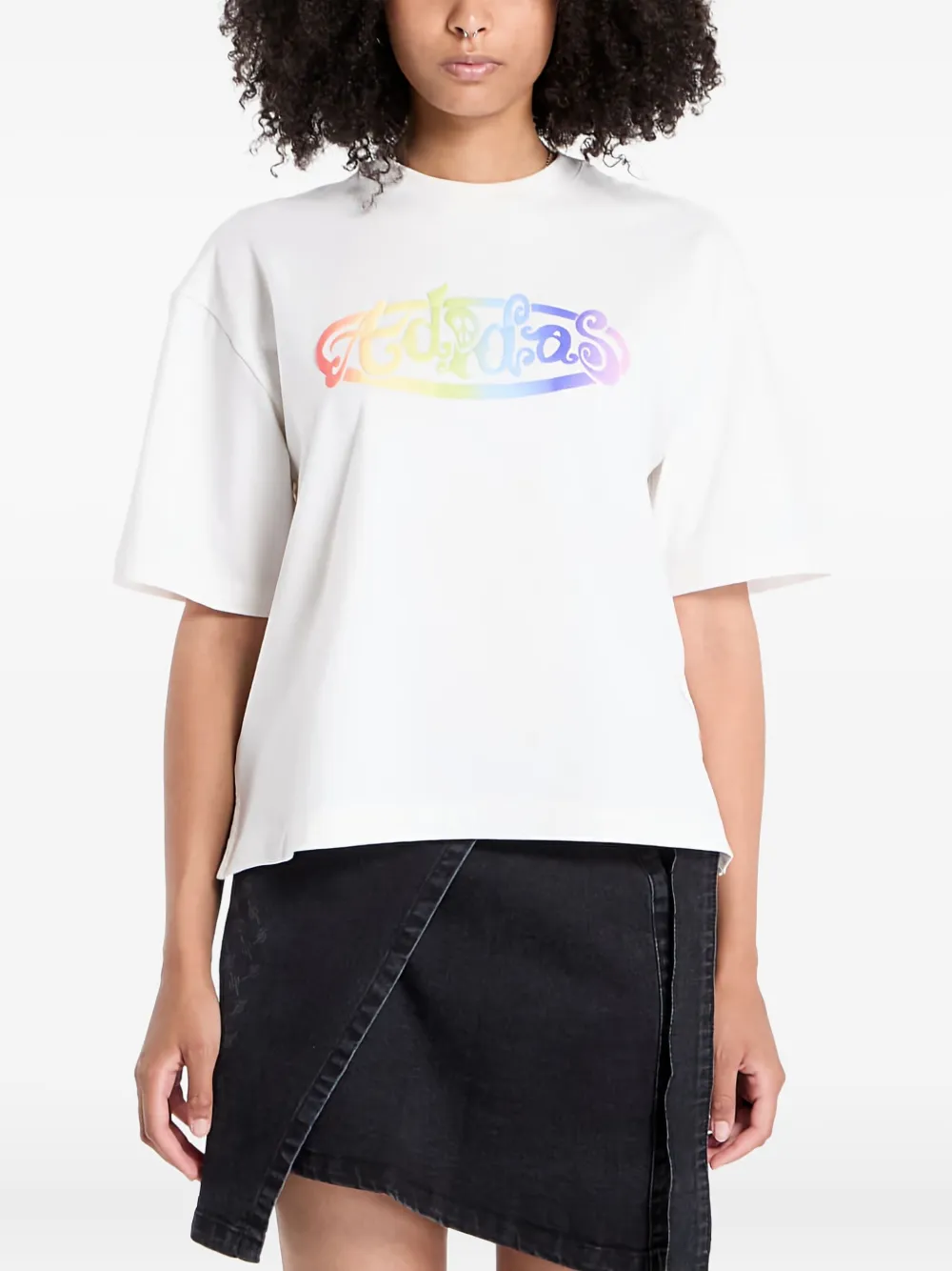 Adidas Originals X Jeremy Scott Graphic T-shirt In Multi