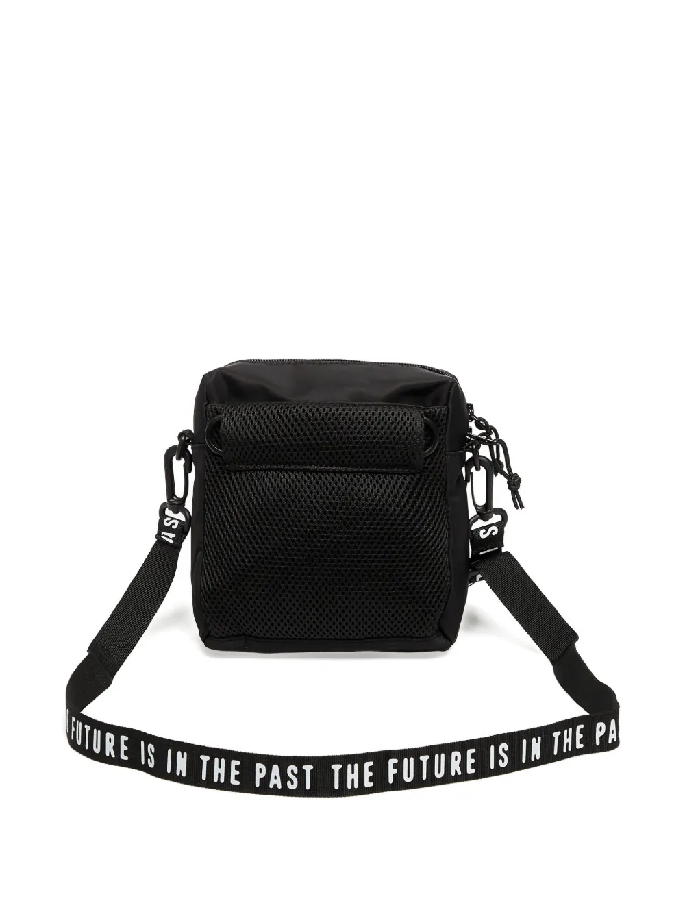 Human Made heart-patch messenger bag - Zwart