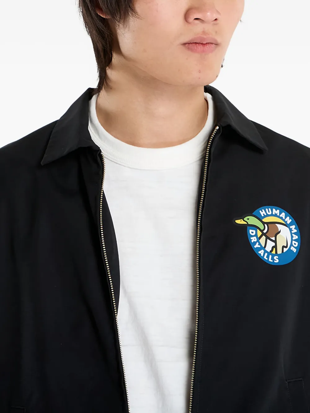 Human Made Jack met rits Zwart